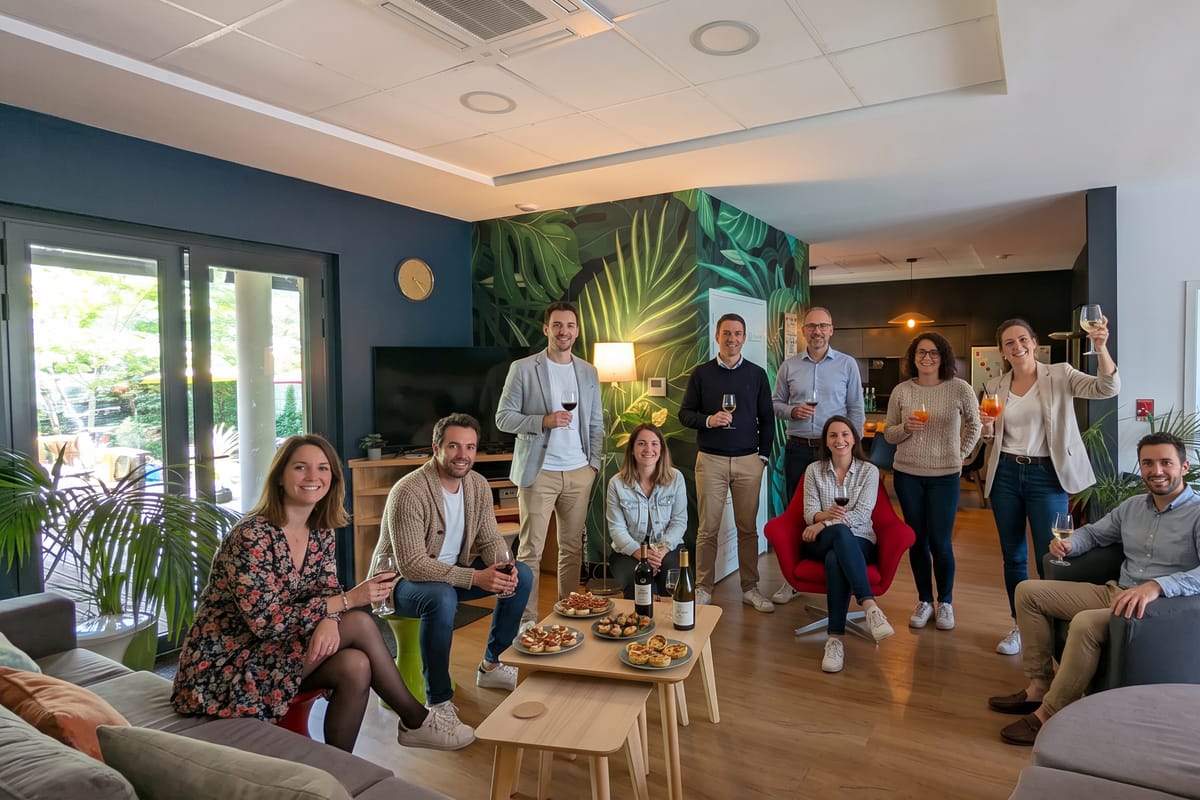 Afterwork d'équipe chez BigFive Coworking