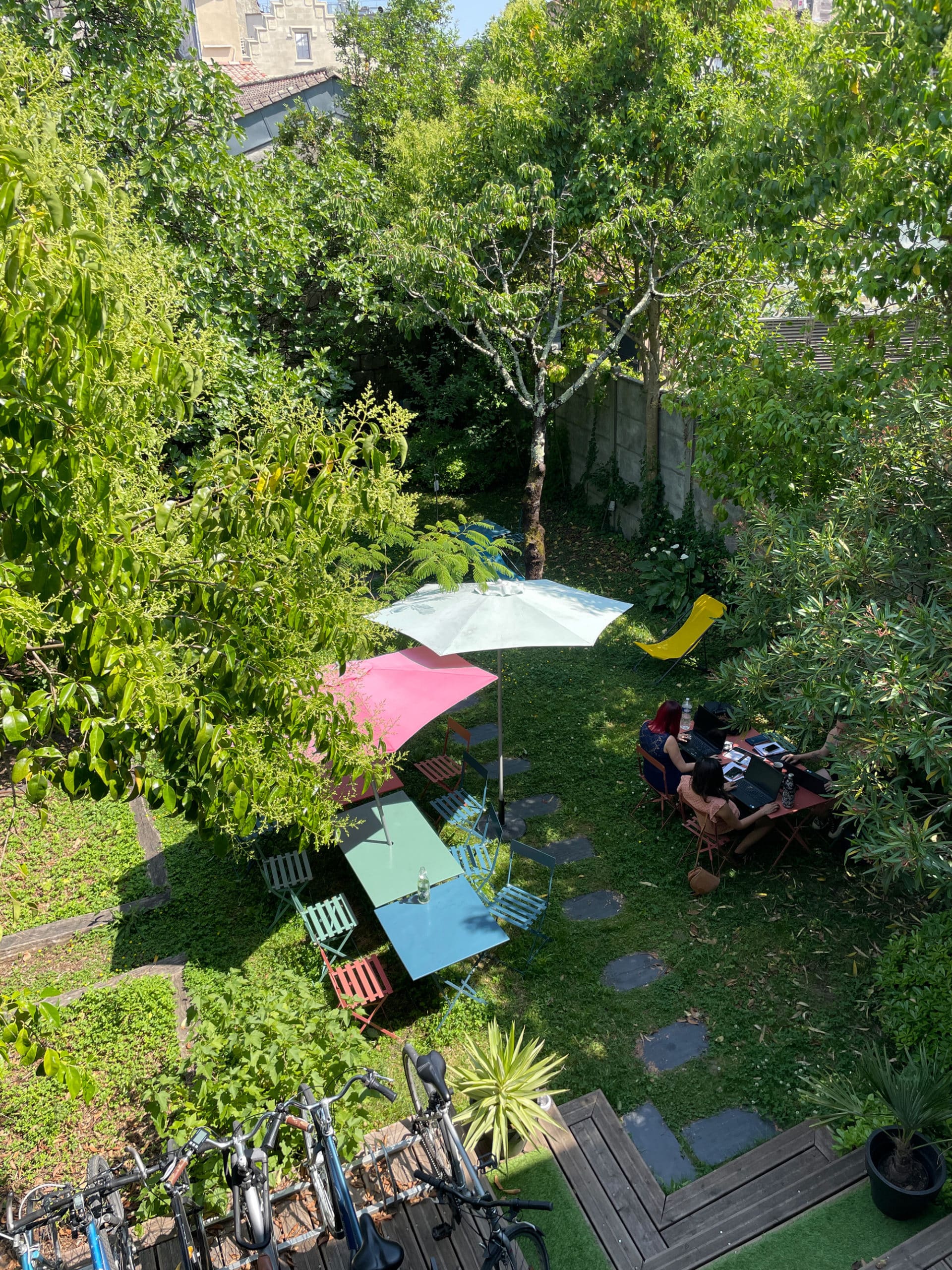 Coworking comme à la maison avec jardin - BigFive Coworking